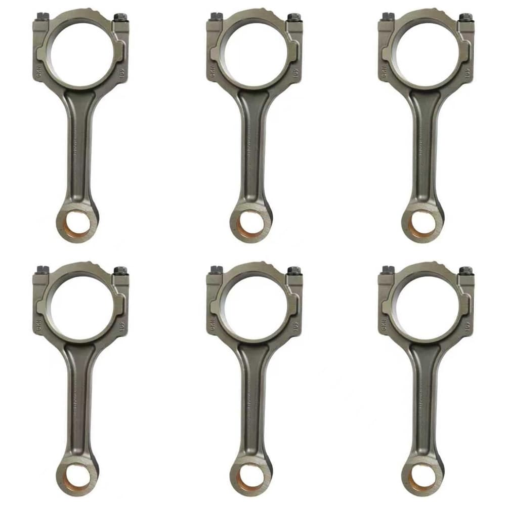 6PCS Engine Connecting Rod OE 12590584 Fit GM 3.6L V6 Buick Cadillac Chevrolet GMC Saturn
