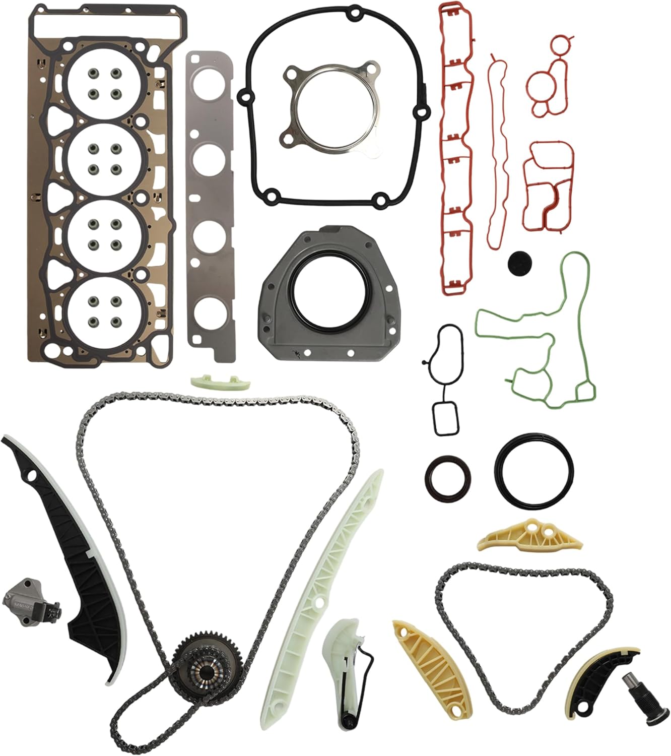 GPQ EA888 Gen2 23mm Piston Timing Chain Head Gasket For Audi  VW 2.0T 11-15