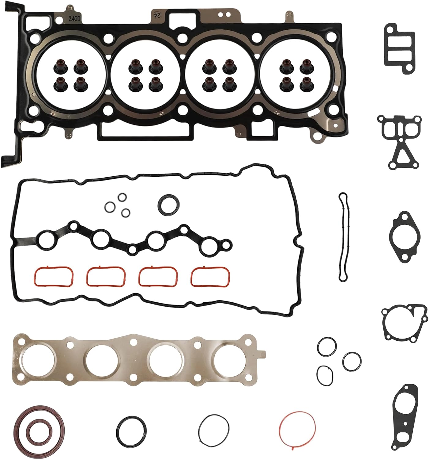 GPQ 2.4L Head Gasket Set For Hyundai Santa Fe Tucson Kia Forte 10-15 HS54741B