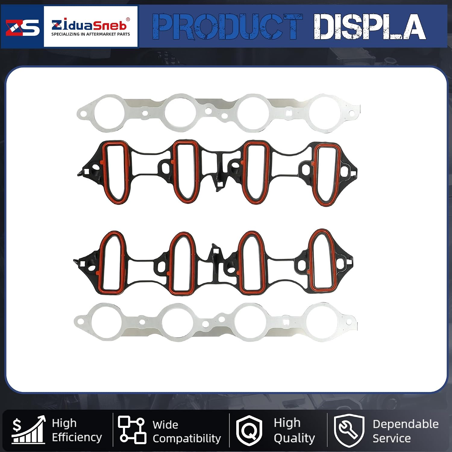 GPQ HS26191PT-1 Head Gasket Set for Chevy Buick GMC Cadillac 4.8L 5.3L 02-14