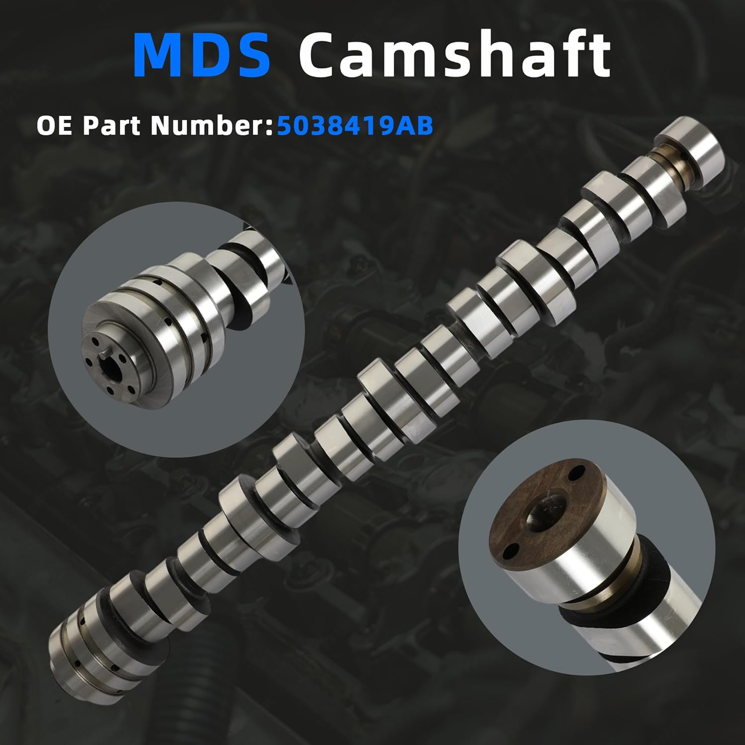 GPQ 6.4 Hemi MDS Lifters Camshaft Timing Chain Kit For Jeep 6.4L V8 11-19