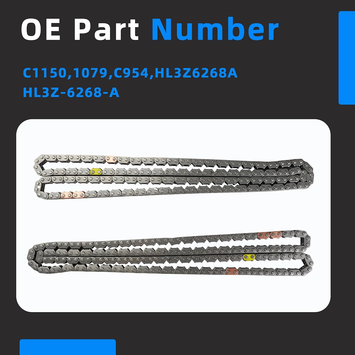 GPQ Timing Chain Kit For Ford F150 Expedition Lincoln Navigator 3.5L 2017-2021