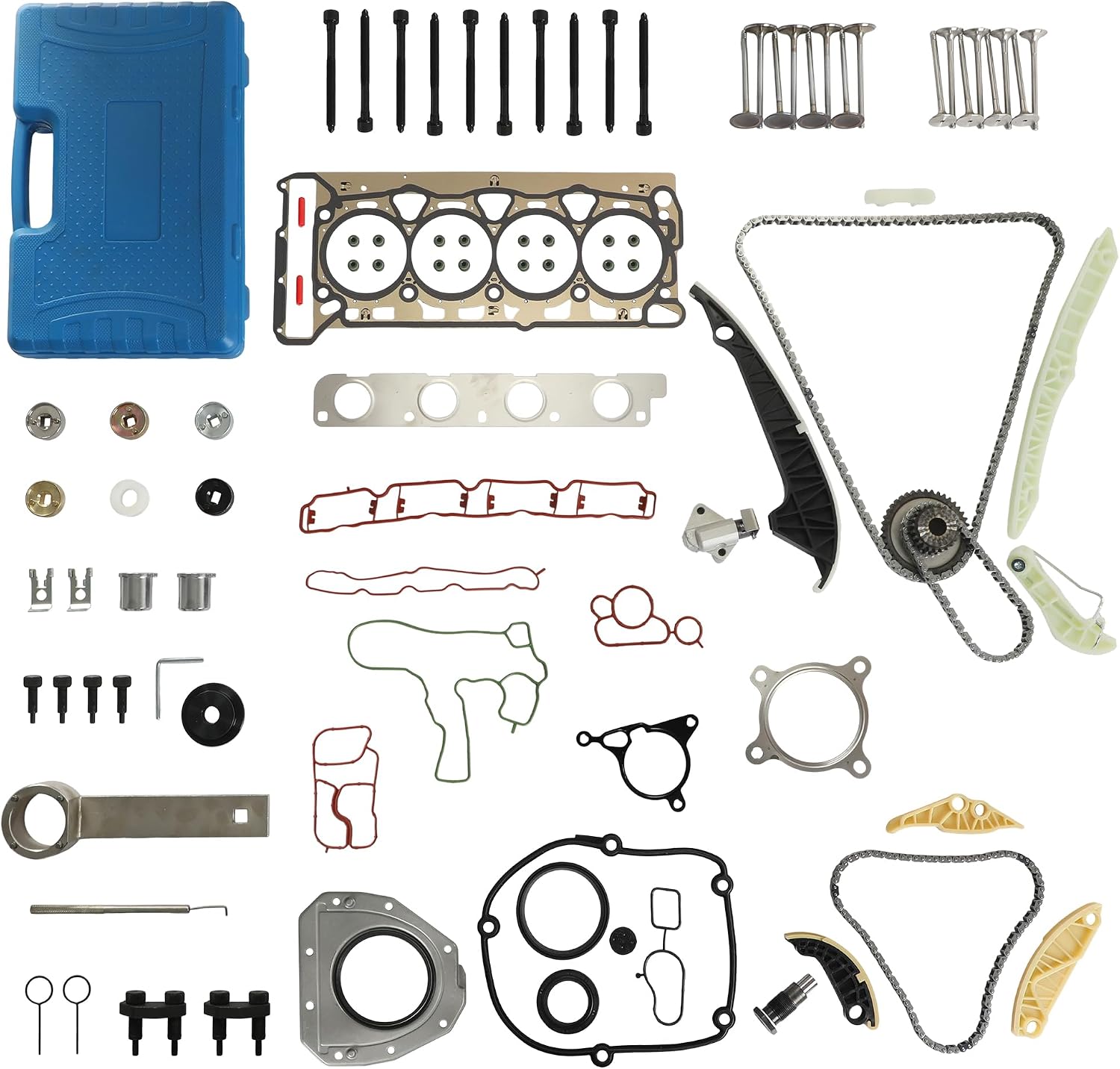 GPQ 06D109601M 2.0T TFSI Head Gasket Timing Chain Kit Audi VW CCTA CAEB 08-13