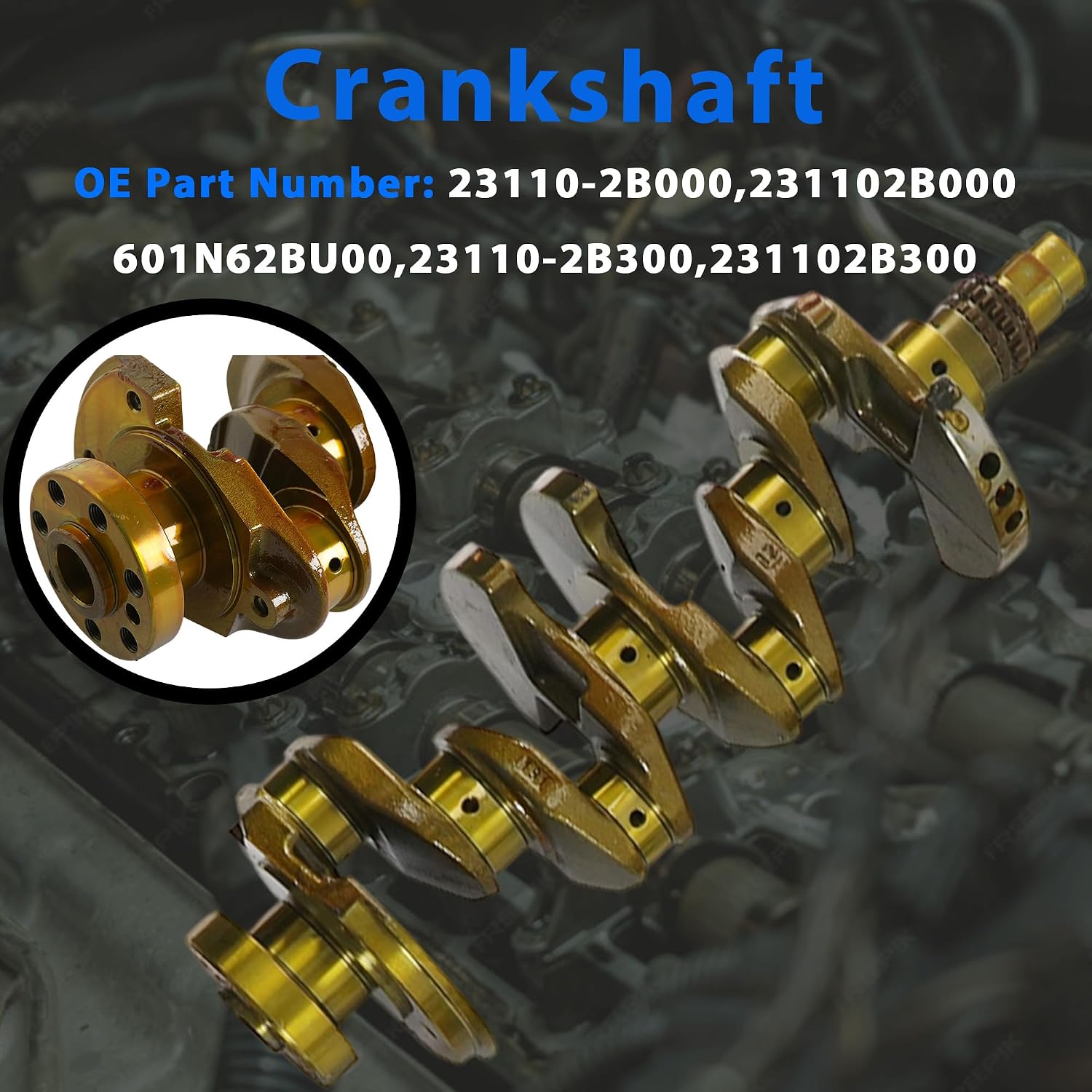 GPQ G4FG 1.6L Engine Head Gasket Crankshaft Timing Chain Kit For Hyundai Kia 06‑22