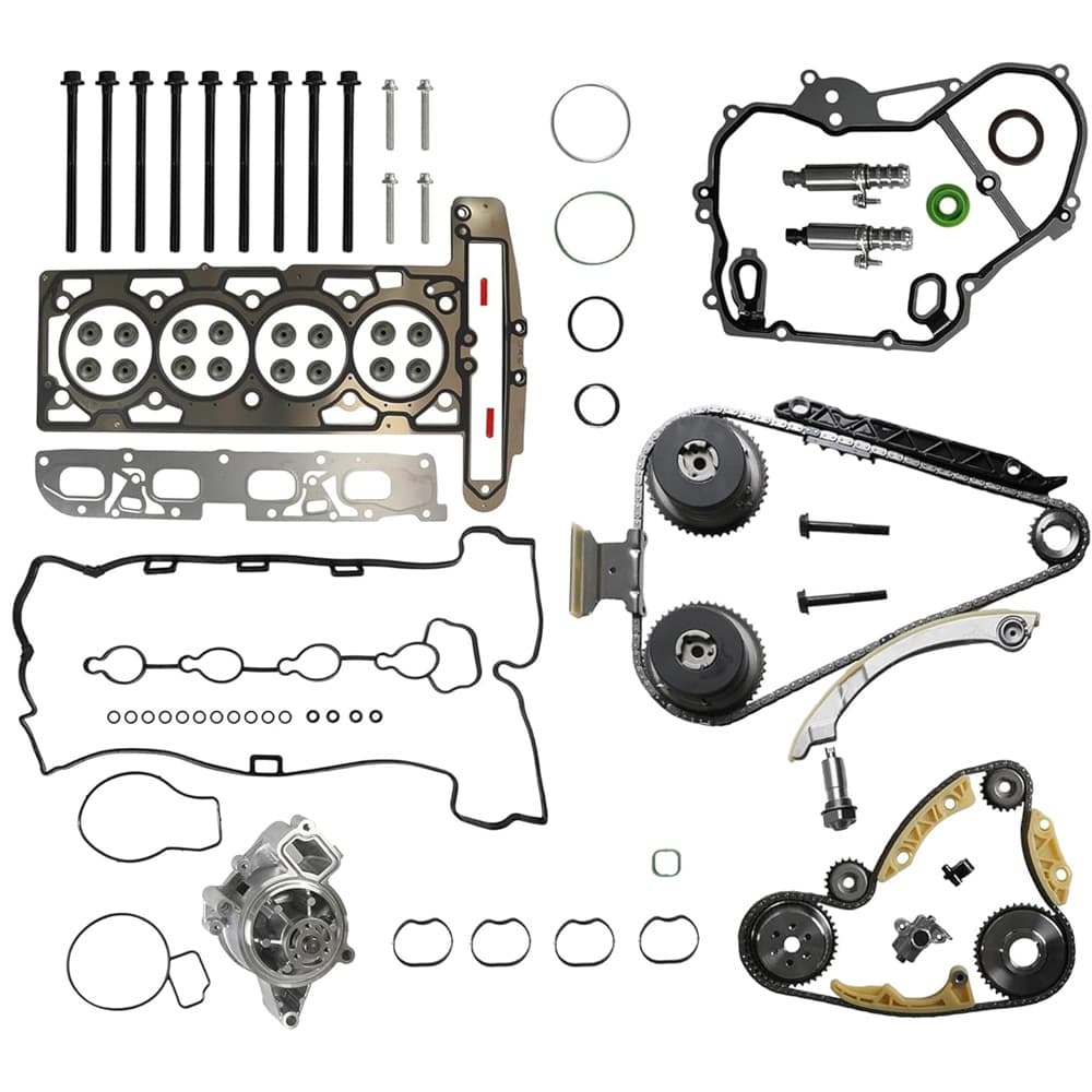 9-4201SX 2.2/2.4L Head Gasket Timing Chain Water Pump VVT Kit GM Vehicles
