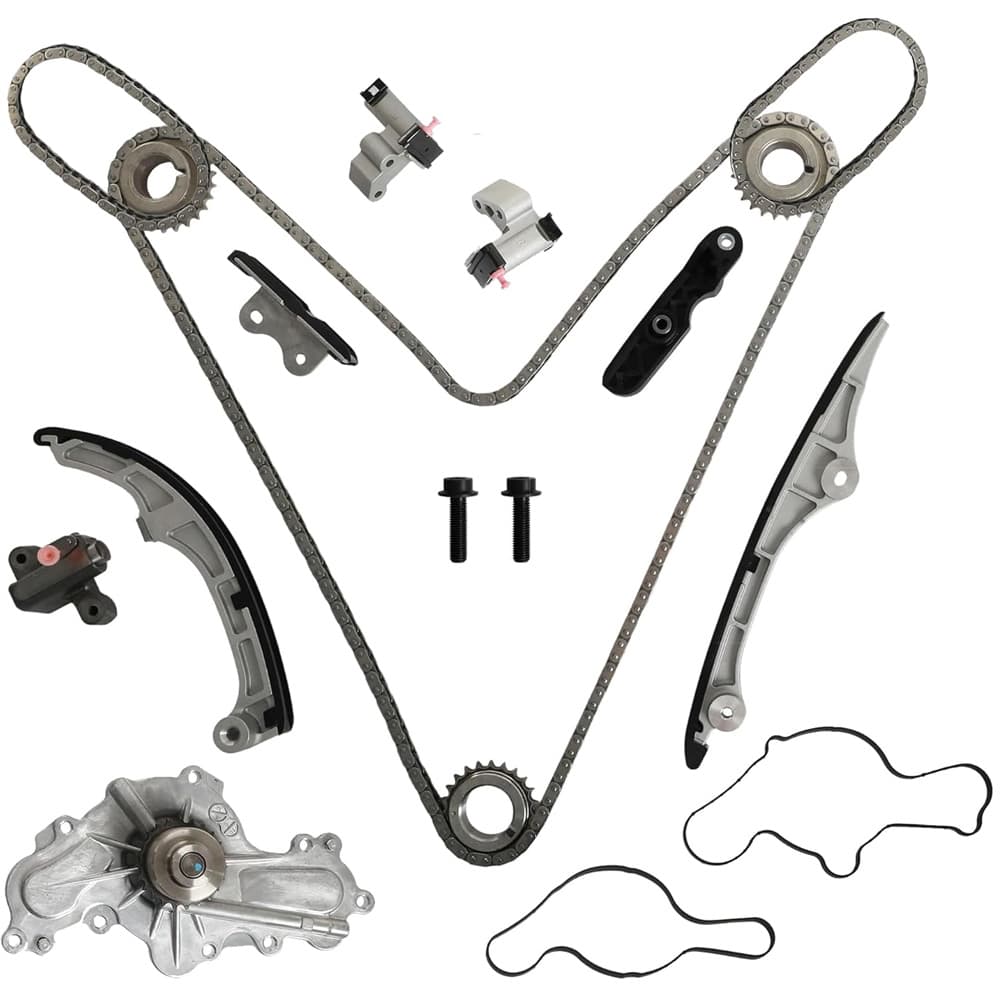 AT4Z-6306-A 3.5 3.7 Engine Timing Chain Kit W/Water Pump