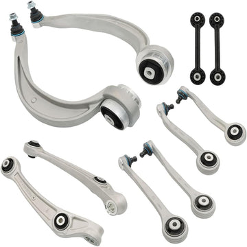 Audi 2.0 10 Piece Front Control Arm & Sway Bar Link Kit 