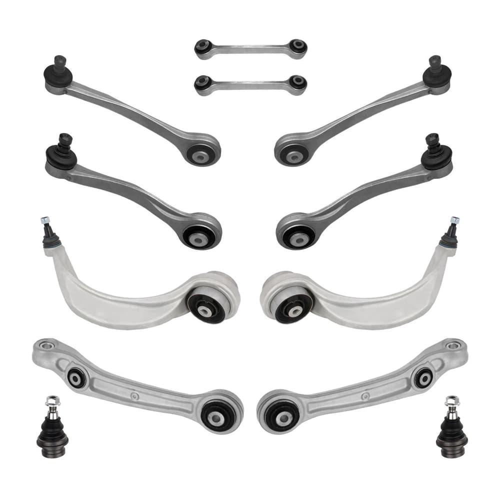 Audi 3.0 12Pcs Suspension Control Arm Kit With Stabilizer Links And Ball Joints