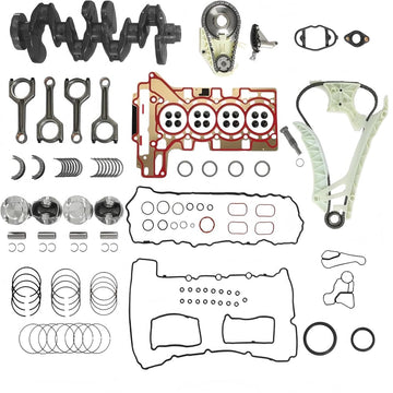 BMW 2.0L Engine Overhaul Kit Includes Crankshaft Piston Connecting Rod Assembly And Timing Sprocket Kit