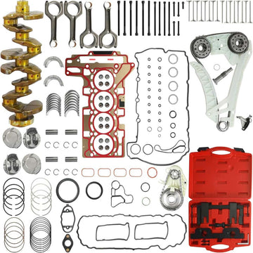 BMW 2.0 N20 Crankshaft Overhaul Kit With Timing Chain Kit Tool Piston Connecting Rod 