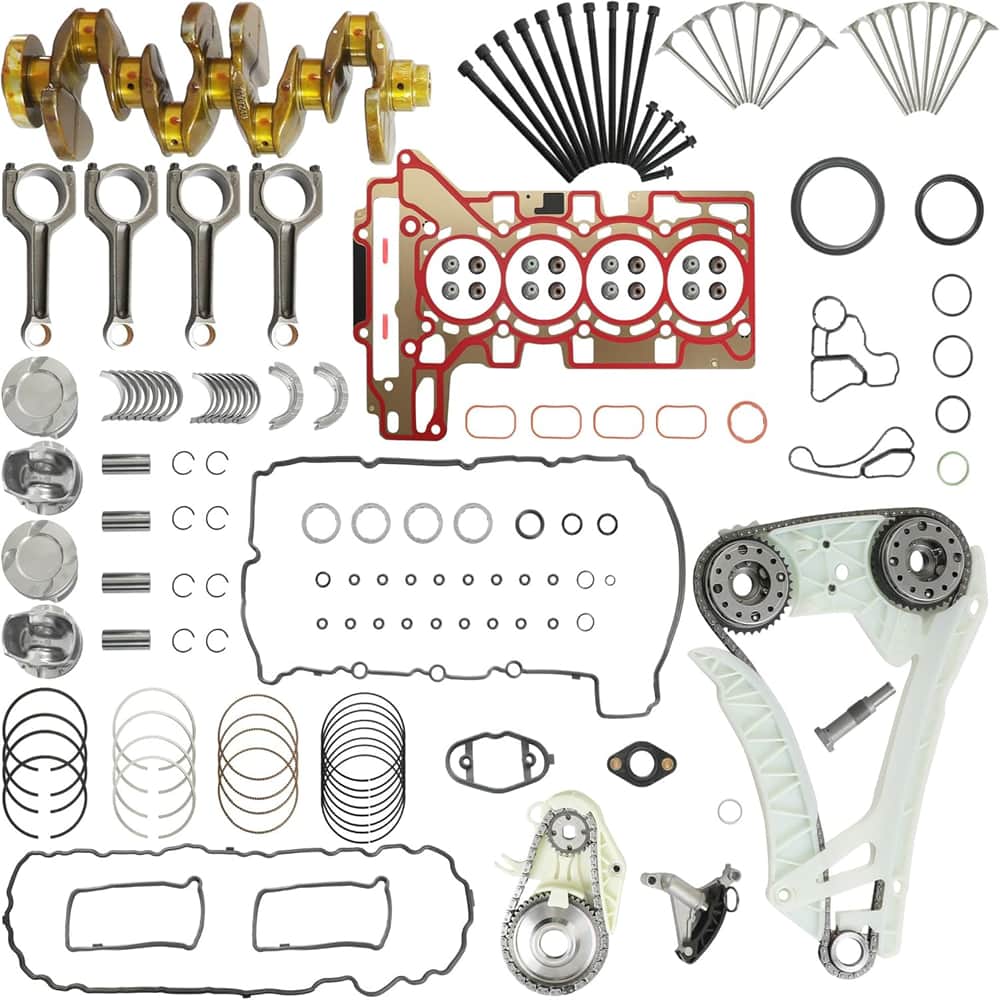 BMW 2.0 Crankshaft Overhaul Kit With Piston Connecting Timing VVT Gear