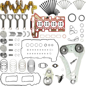 BMW 2.0 Crankshaft Overhaul Kit With Piston Connecting Timing VVT Gear