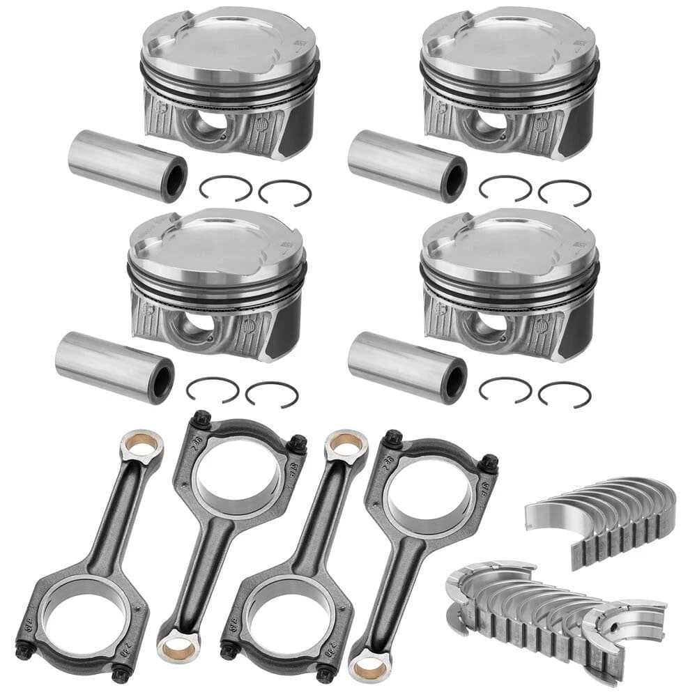 BMW 2.0L Piston With Ring Kit Connecting Rod Bearing
