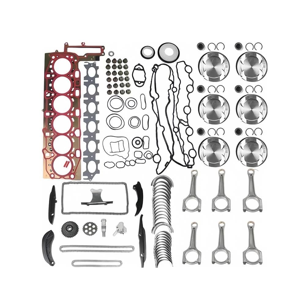BMW 3.0L Head Gasket Set With Piston Connecting 