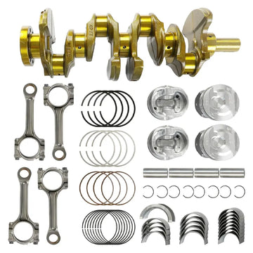 Complete 2.0L Turbo Engine Rebuild Kit Crankshaft Connecting Rod Pistons Bearings