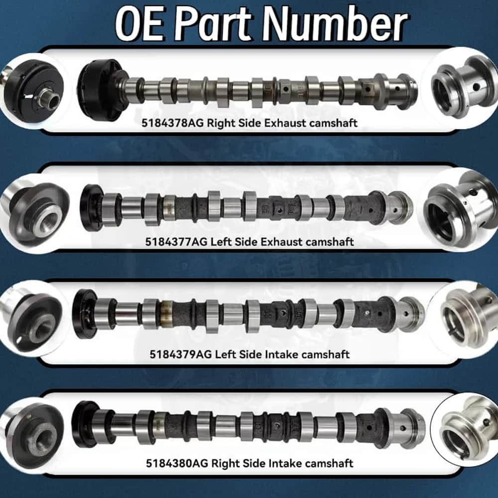 3.6L Pentastar V6 Complete Camshaft and Timing System Kit