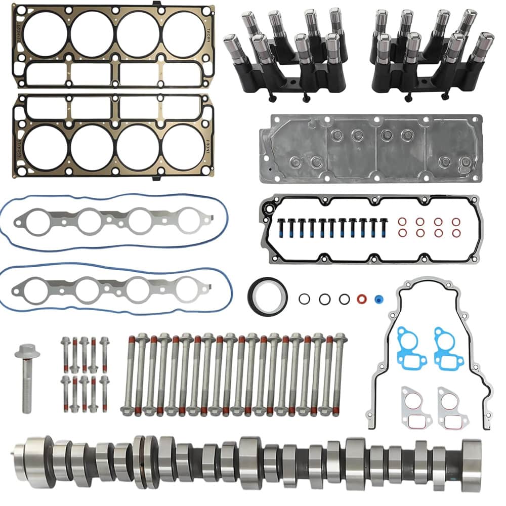 Complete V8 Camshaft Lifters Cylinder Head Gasket Set
