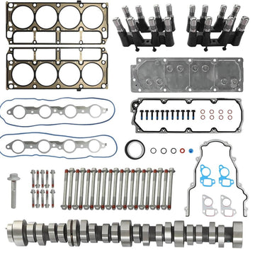 Complete V8 Camshaft Lifters Cylinder Head Gasket Set
