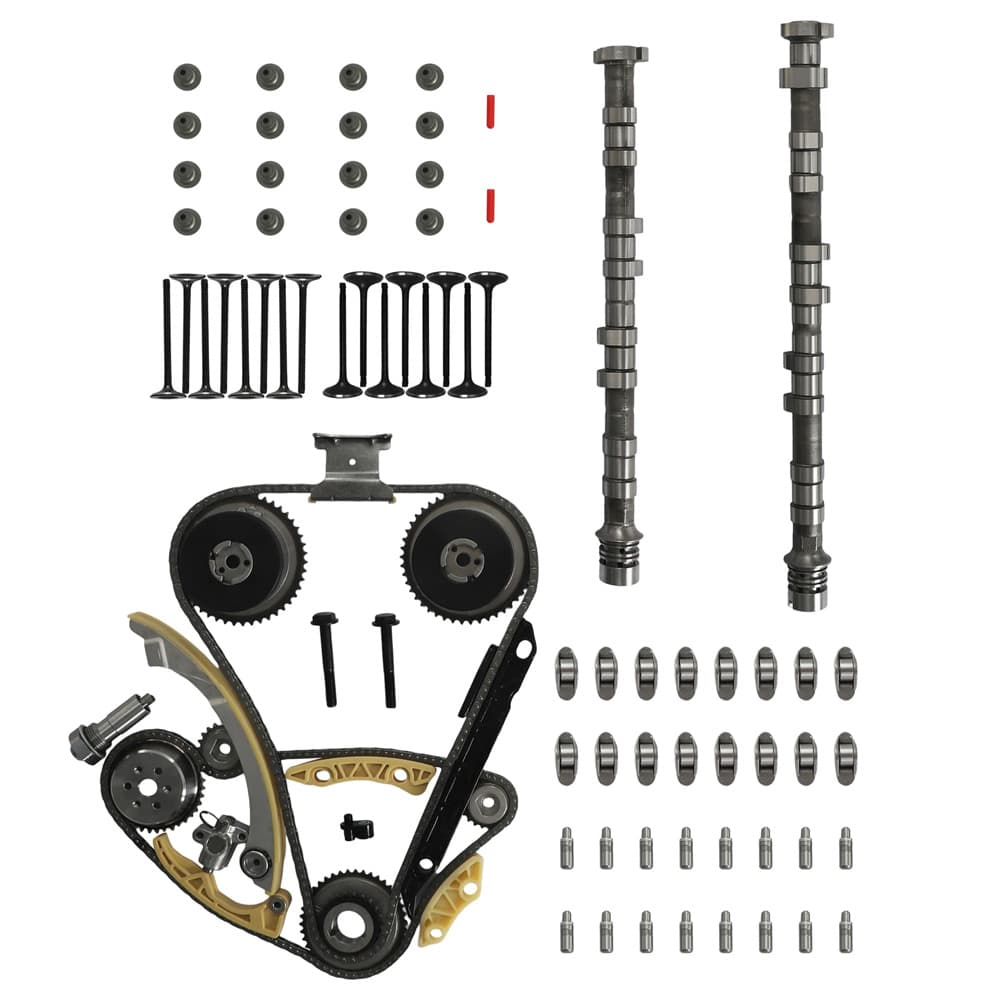Camshaft Lifters Rockers & Timing Chain Kit For Chevy Equinox, GMC Terrain, Buick 2.4L DOHC
