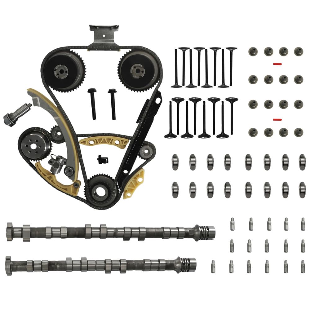 Camshaft Lifters Rockers Timing Chain Kit For Chevy Equinox GMC Buick 2.4L