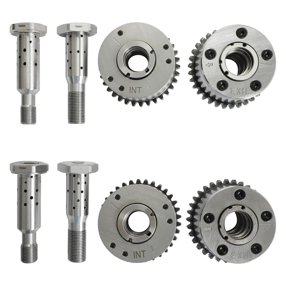 Camshaft Phaser Gear Sprocket VVT Solenoid, Direct Fit for Jeep Grand Cherokee Wrangler Gladiator Dodge Durango Chrysler Pacifica Voyager Ram 1500 3.6L