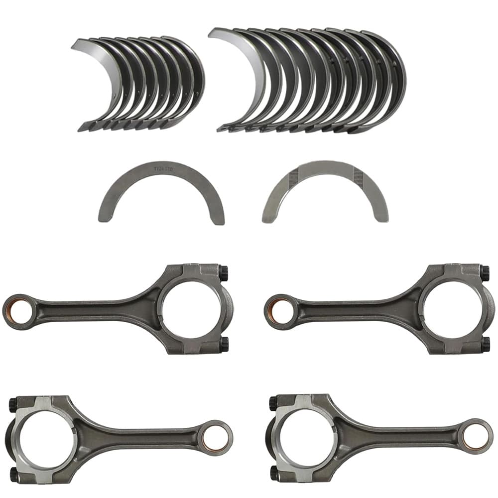 2AZ‑FE 2.4‑liter crankshaft, connecting‑rod bearings & piston set. Fits Toyota Camry, Corolla, Matrix, RAV4, Solara, Scion TC XB, 2005‑2010. OE#13401‑28010,13401‑0H010.