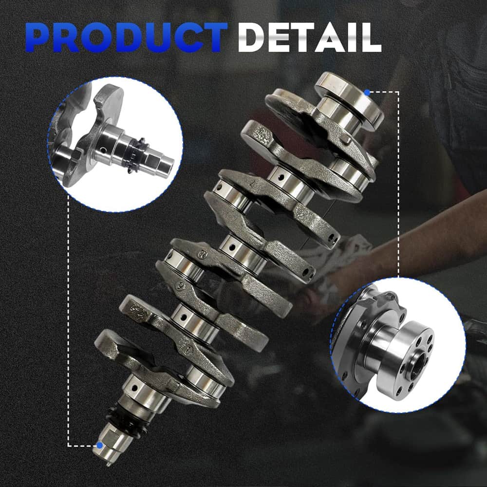 Crankshaft Fit Hyundai Kia 1.6T G4FJ Engine Sonata Veloster Tucson Forte Soul
