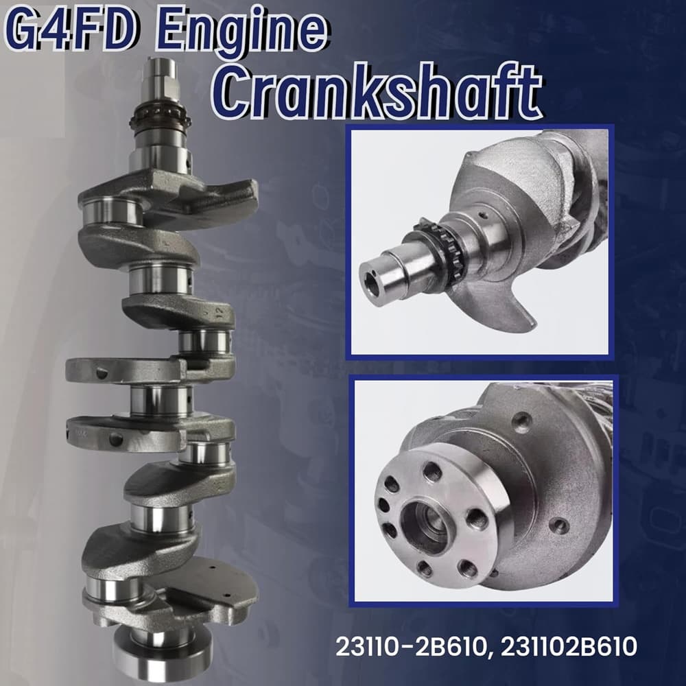 Resolves piston abrasion and crankshaft damage, OEM-level accessories, 1-year warranty & free shipping