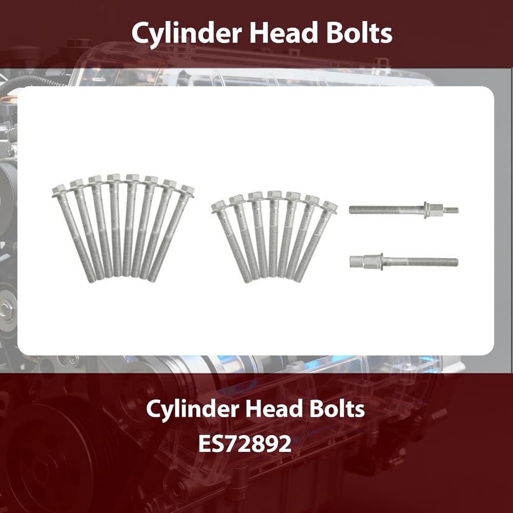 3.4L V6 head gasket kit with head bolts fit for Chevy Equinox and Pontiac Torrent models from 2003 to 2009.