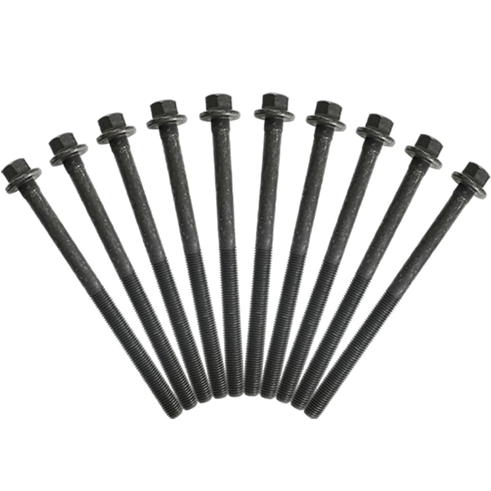 2.4L Ecotec engine overhaul set including head gasket, head bolts, and intake/exhaust valves for Chevrolet, Buick, and GMC vehicles.