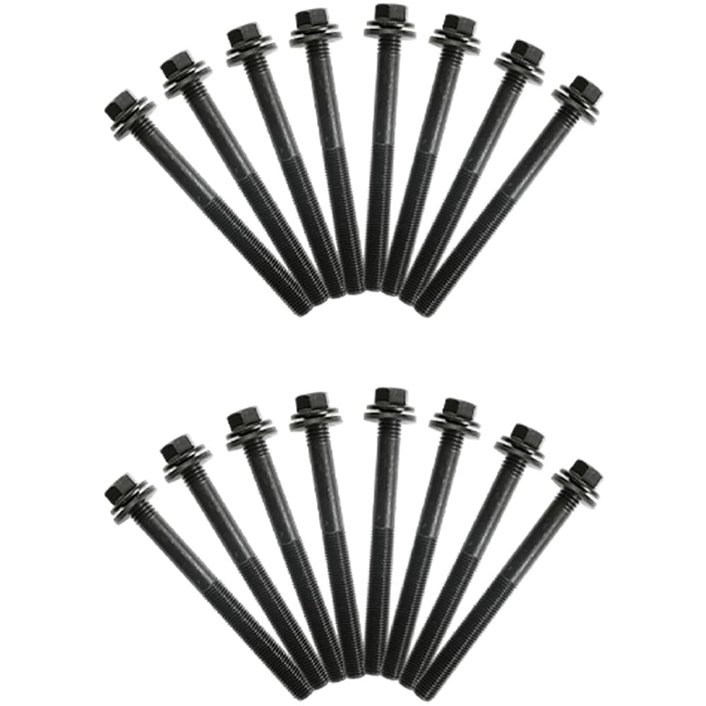 3.6L Pentastar Cylinder Head Bolt Set Fit Jeep Wrangler Grand Cherokee Ram 1500 Dodge Charger 2011-2019 OE 5184503AG
