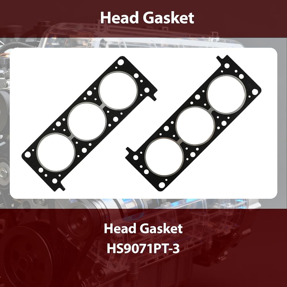 Replacement head gasket and bolt assembly compatible with GM 3.4L V6 engines, including Chevrolet Equinox and Pontiac Torrent.
