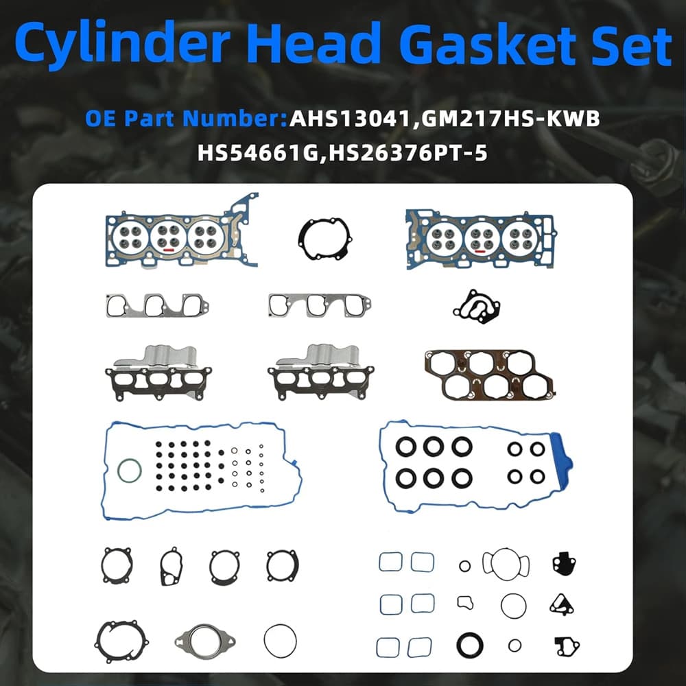 Cylinder Head Gasket Set Fit GM 3.0L 3.6L V6 Buick Lacrosse Cadillac CTS Chevy Equinox Malibu
