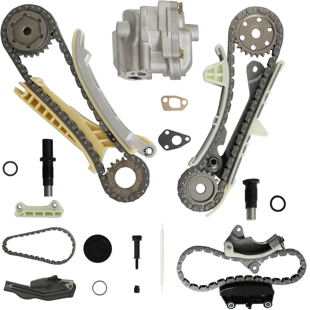 Engine Timing Chain Kit With Oil Pump Complete Engine Overhaul Replacement Parts
