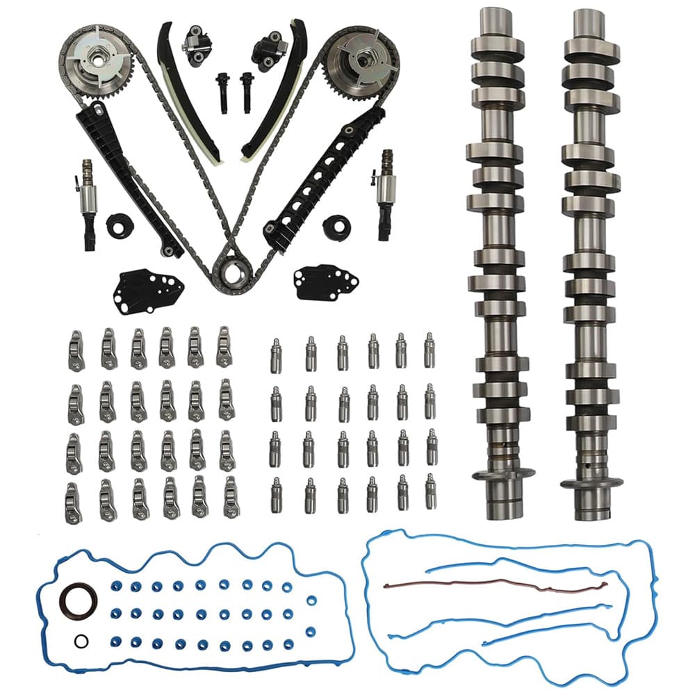 Camshaft Rocker Arm Lifter Timing Chain Cam Phaser Solenoid Repair Kit
