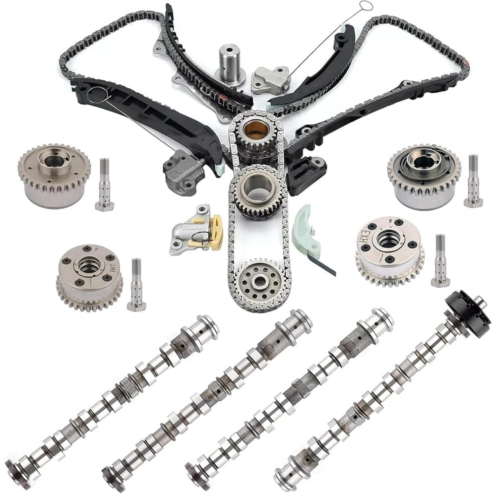 Engine Camshaft Timing Chain Kit With VVT Sprocket Fit 3.6L Pentastar V6 Jeep Dodge Chrysler Ram
