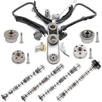 Engine Camshaft Timing Chain Kit With VVT Sprocket Fit 3.6L Pentastar V6 Jeep Dodge Chrysler Ram
