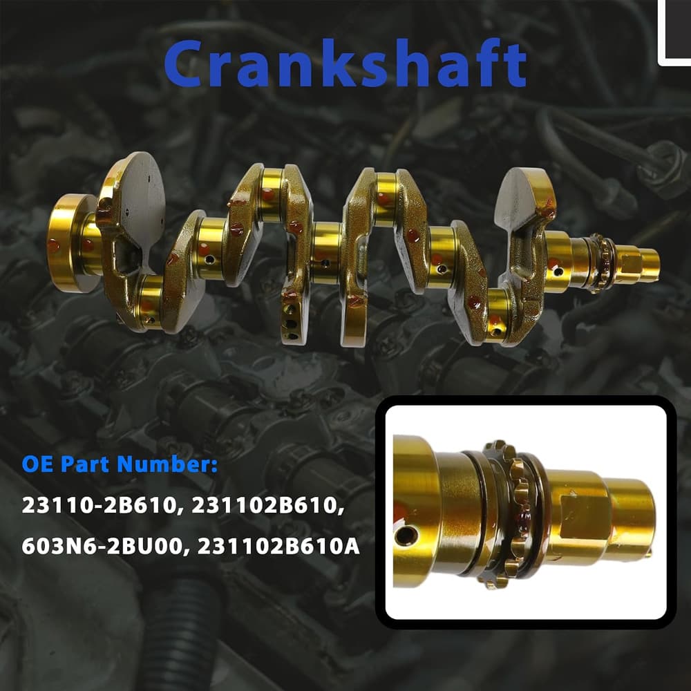 G4FD 1.6L full engine rebuild kit with crankshaft, pistons, head gasket and timing chain for Hyundai Tucson Elantra, Kia Rio Soul.
