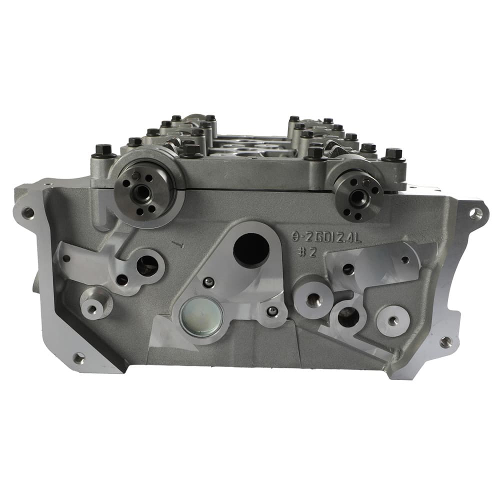 Pre-assembled G4KJ cylinder head for Hyundai Tucson Kia Sorento 2.4L 2011-2018. Comes with valves & springs, direct replacement for engine overhaul repair.
