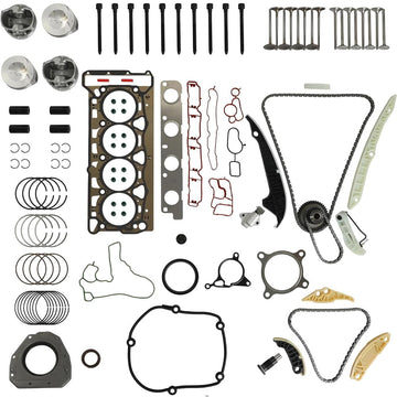 Engine Full Gasket Bolt Intake Exhaust Valve Set Fit Audi VW 2.0T Turbo 2008-2015
