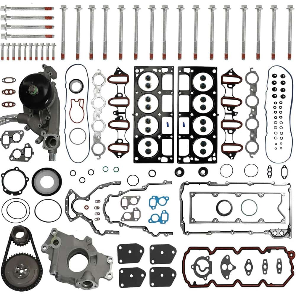 5.3L LS Full Engine Gasket Timing Water Oil Pump Rebuild Kit For GM Chevy GMC Vortec V8
