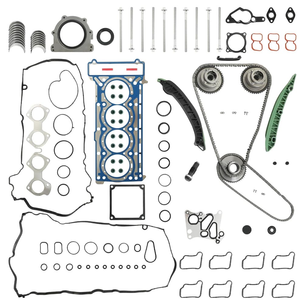 Engine Head Gasket Set Timing Chain Kit VVT Sprocket Engine Repair Replacement Parts