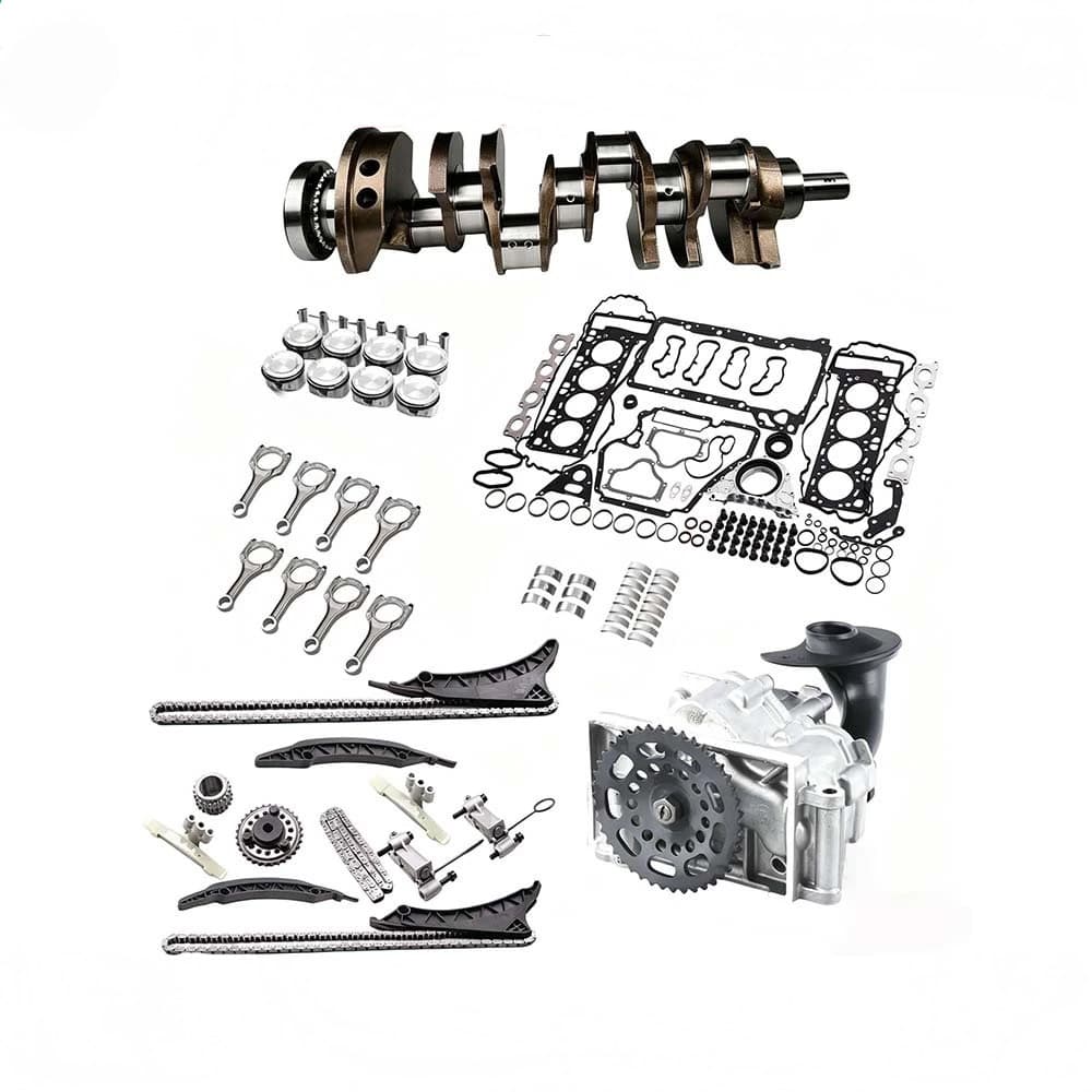 S63B44 4.4T Twin Turbo V8 Engine Overhaul Rebuild Kit with Crankshaft Con Rods Oil Pump for BMW M5 F10 M6 F12 X5M E70 X6M