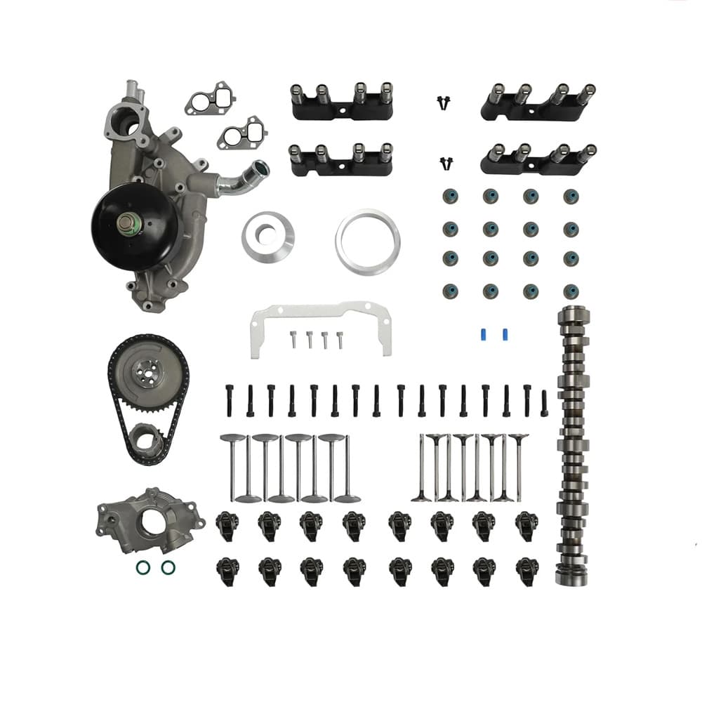 Engine Rebuild Kit Stage 2 Camshaft Oil Water Pump For 05-14 Chevy GMC 5.3L
