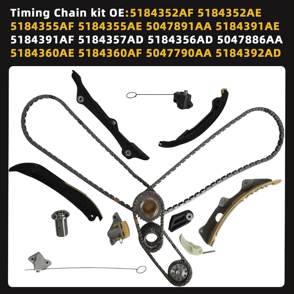 Timing Chain Kit Fit Jeep Chrysler Dodge RAM 3.6L Pentastar
