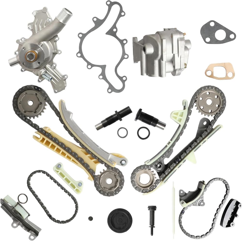 Timing Chain Kit, Oil Pump and Water Pump Assembly, Engine Overhaul Replacement Parts
