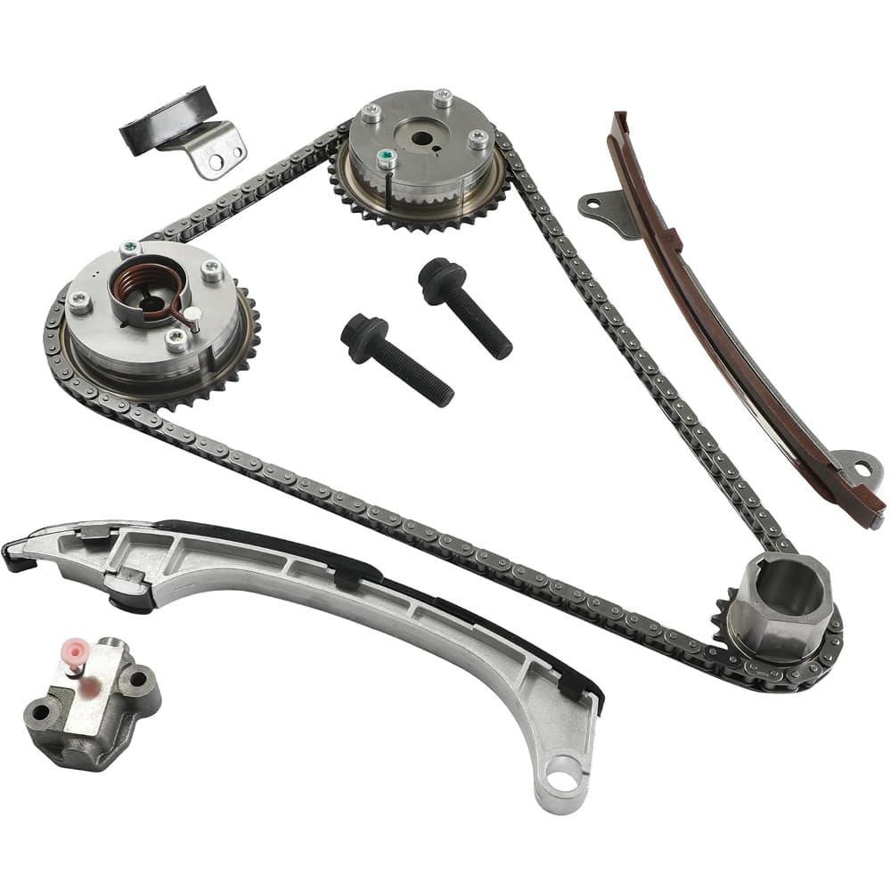 Timing Chain Kit with VVT Sprocket for Toyota 2.5L 2.7L 1AR-FE 2AR-FE 5AR-FE 2009-2014 – Camry RAV4 Highlander Sienna Venza Avalon