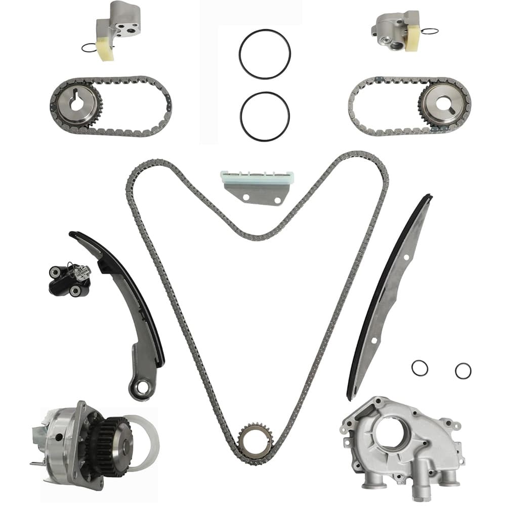 Engine Timing Chain Oil Water Pump Fit Nissan VQ40DE 4.0L Xterra Frontier Pathfinder NV1500 05-15
