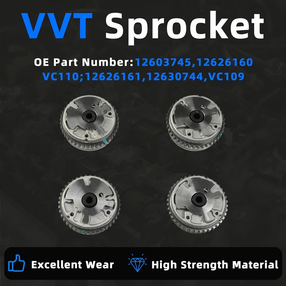 Engine VVT Sprocket Fit GM 2.8L 3.0L 3.6L V6 Chevy Equinox Traverse Buick Enclave
