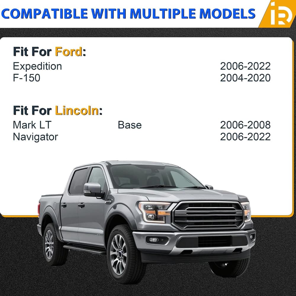 Heavy-Duty Front Upper Control Arm Set for Ford & Lincoln. Made of high-strength, heat-treated material for maximum durability and wear resistance. Includes Driver & Passenger side arms with pre-installed ball joints.